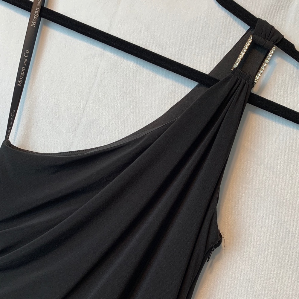 Morgan & Company, 3-4, one shoulder dress